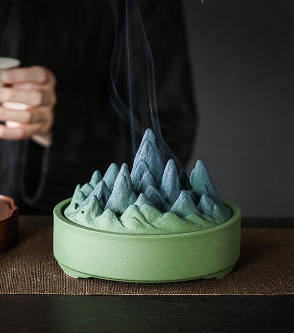 Qianli jiangshan mosquito repellent incense burner (black)